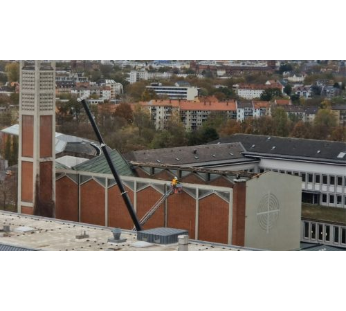 Dacheinsturz Kirche Kassel 06.11.2023